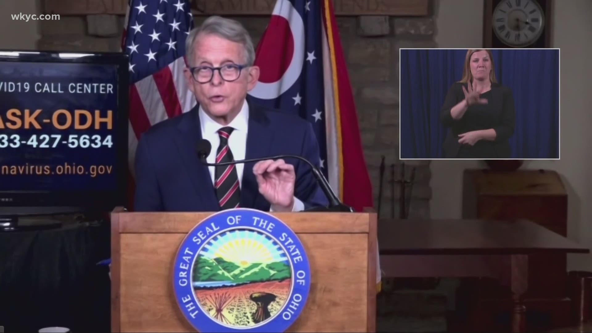 As the US passed more than 300,000 deaths due to COVID-19, there was finally some good news on Monday. Laura Caso has a rundown from Gov. DeWine's briefing.