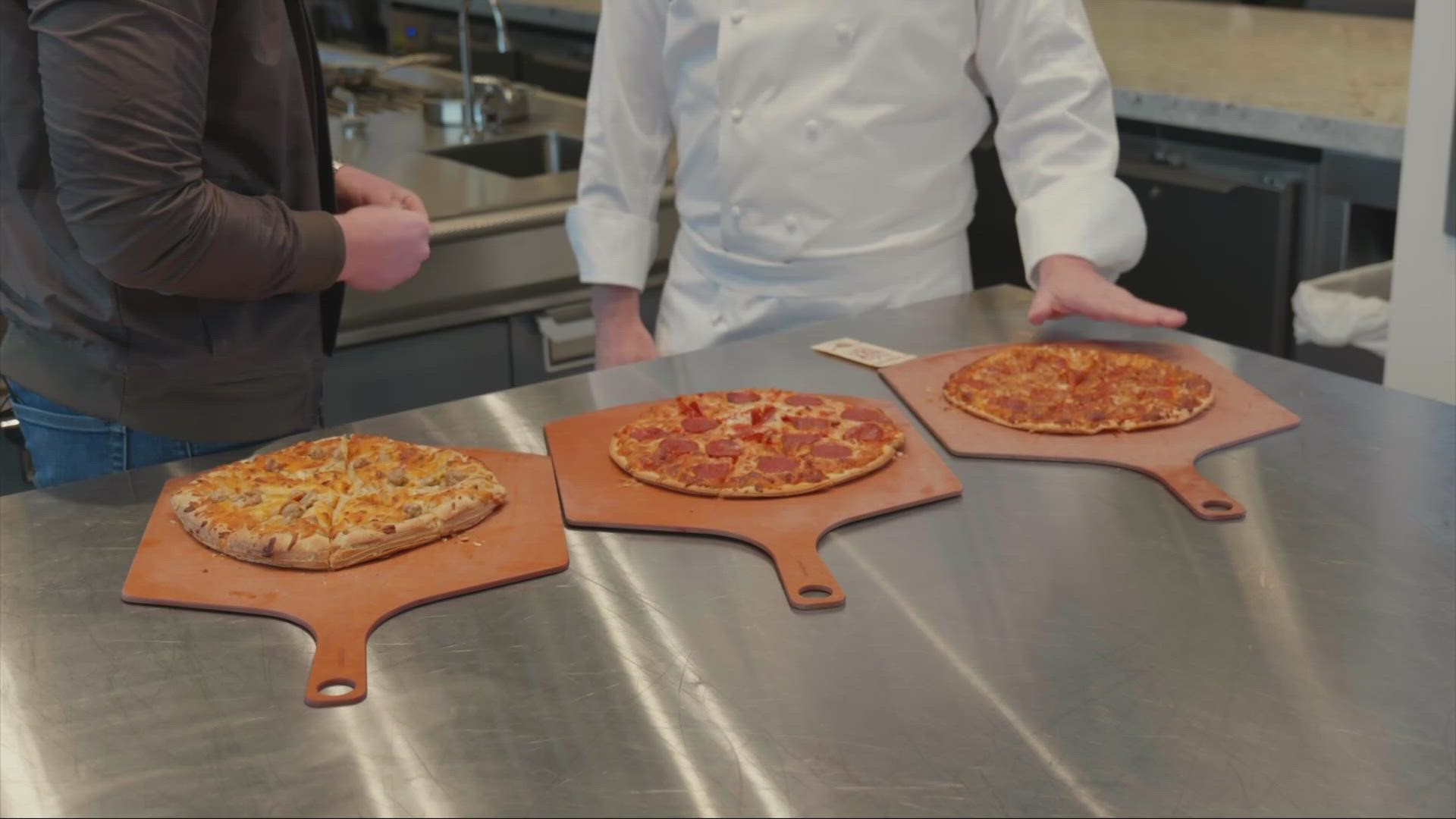 We take our Mission Possible series into the Nestlé test kitchen to uncover the next frozen pizza creation from DiGiornio coming soon to a grocery store near you.