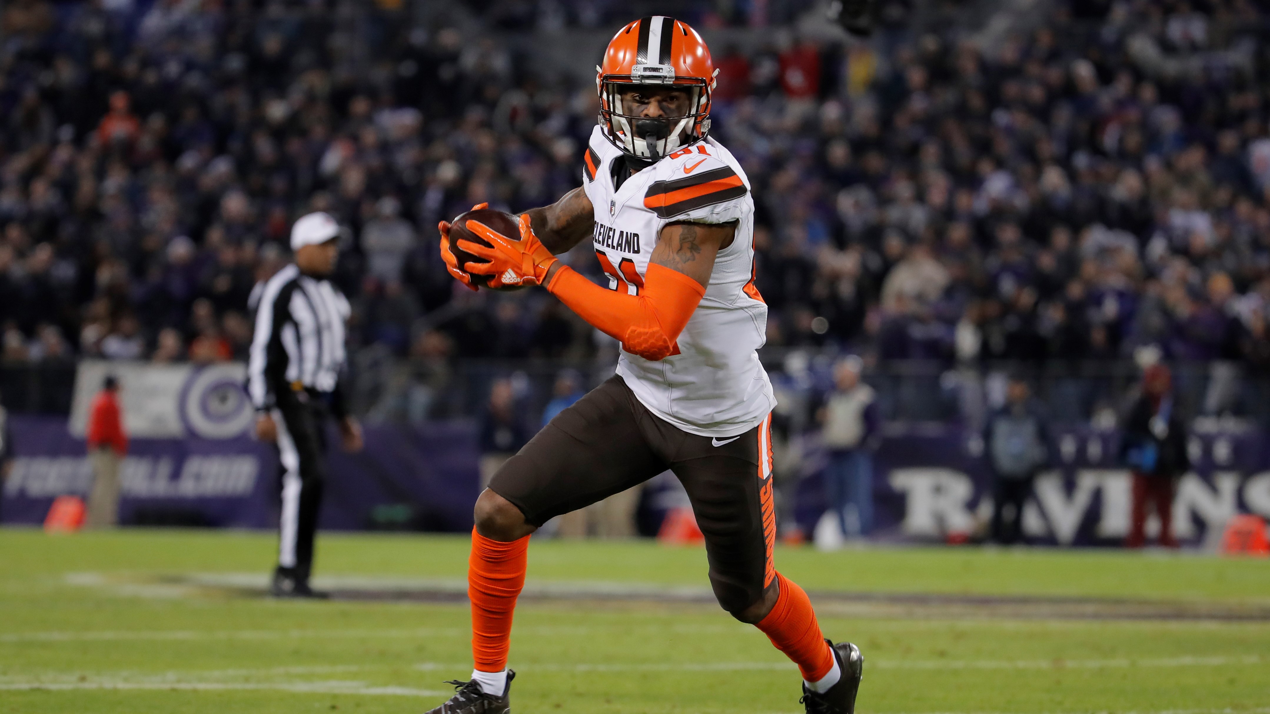 Browns WR Rashard Higgins Announces New Jersey Number