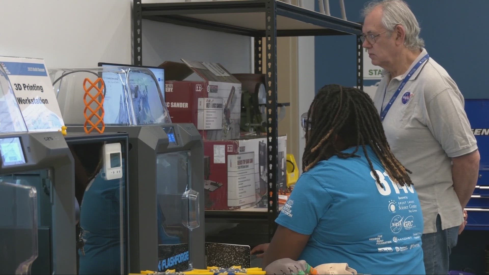 Efforts by the Great Lakes Science Center to excite kids about STEM are growing. This year the Center has added two new spaces.