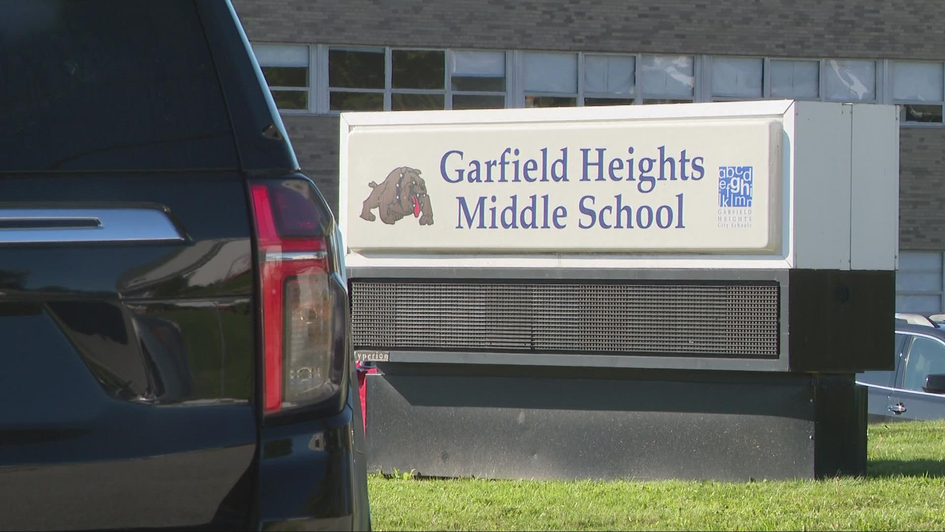 Garfield Heights Middle School students have been dismissed for the remainder of the day following a lockdown situation.