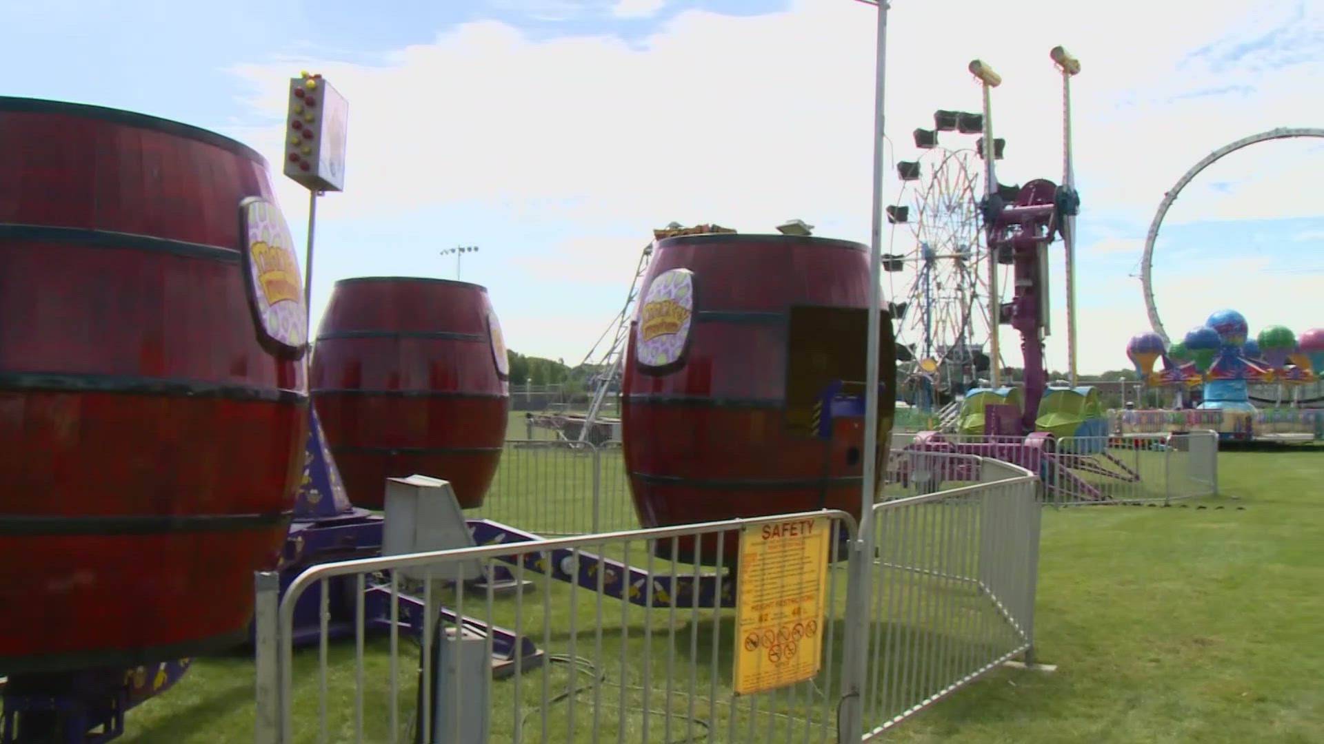 Organizers anticipate more than 10,000 people will come through the grounds at Bohlken Park. Authorities are hoping to avoid a repeat of other incidents in the area.