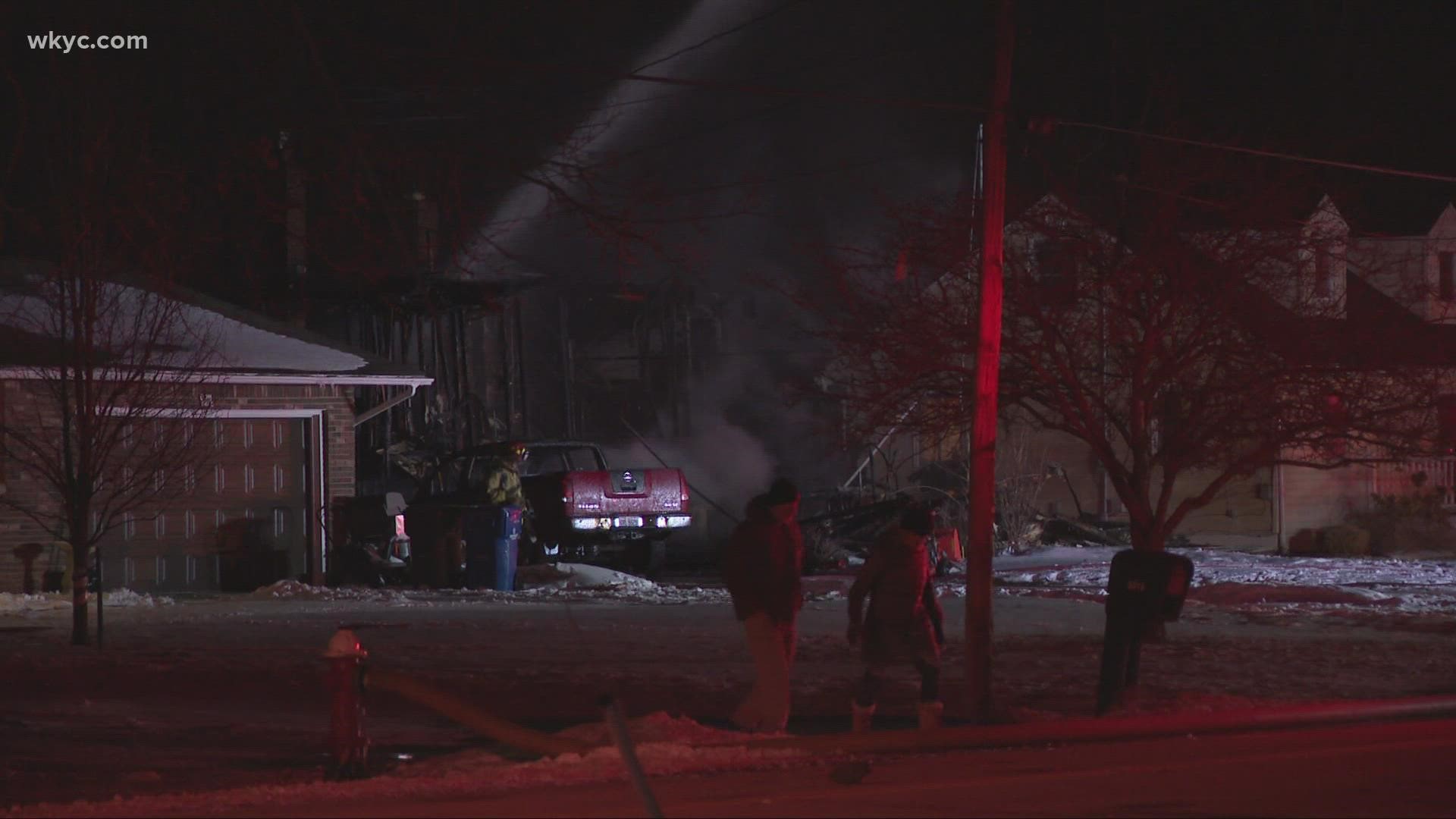 Crews managed to get the blaze under control by 7:30 p.m. Saturday. The house was a total loss.