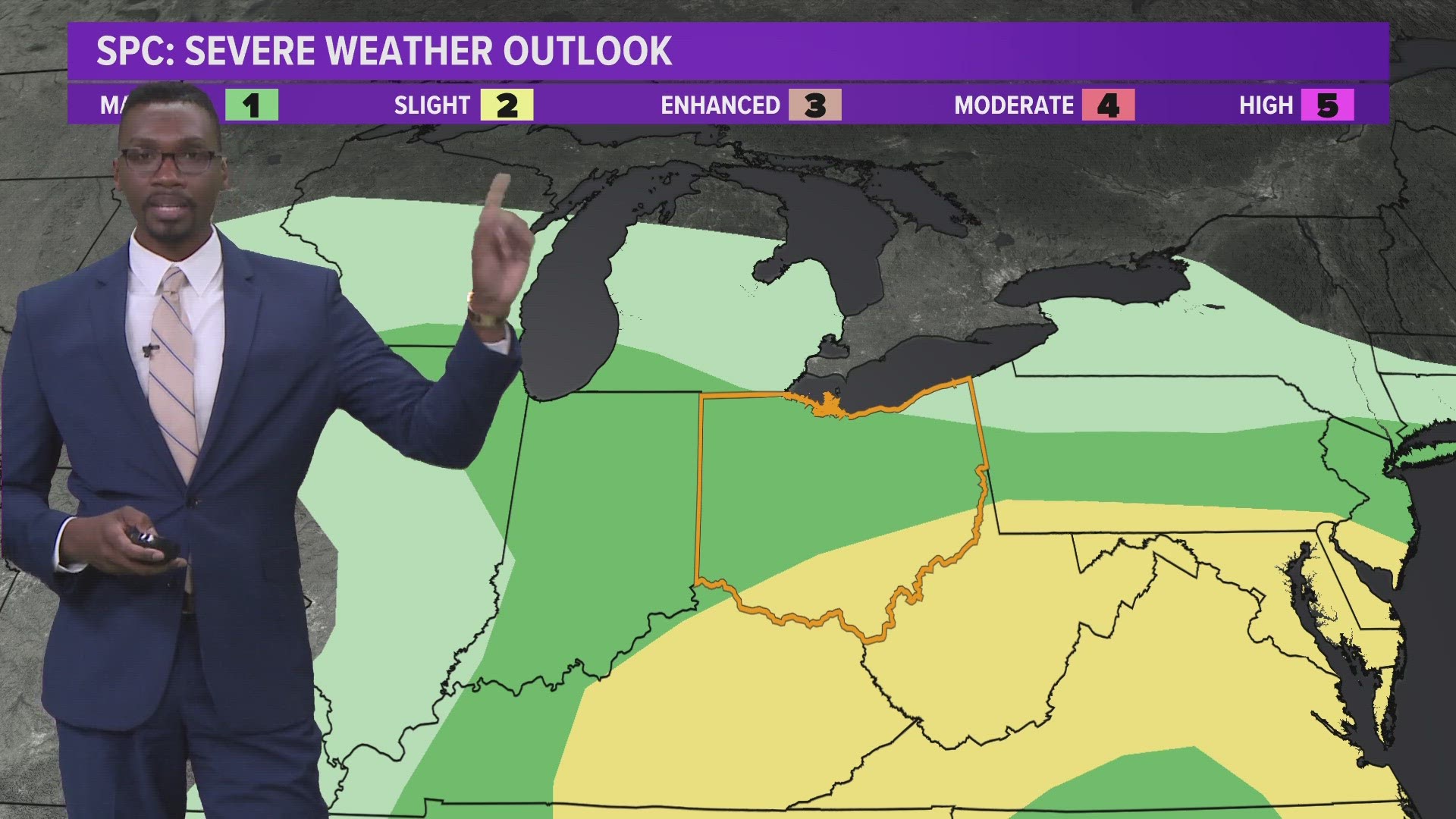 After a beautiful Sunday, the rain will come back to Northeast Ohio on Monday.