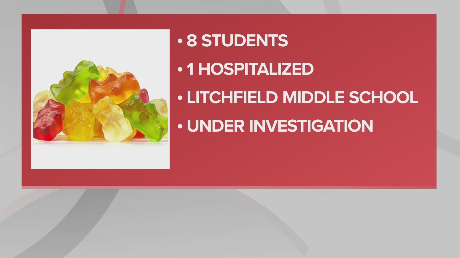 The incident happened Tuesday at Litchfield Community Learning Center (CLC) middle school.