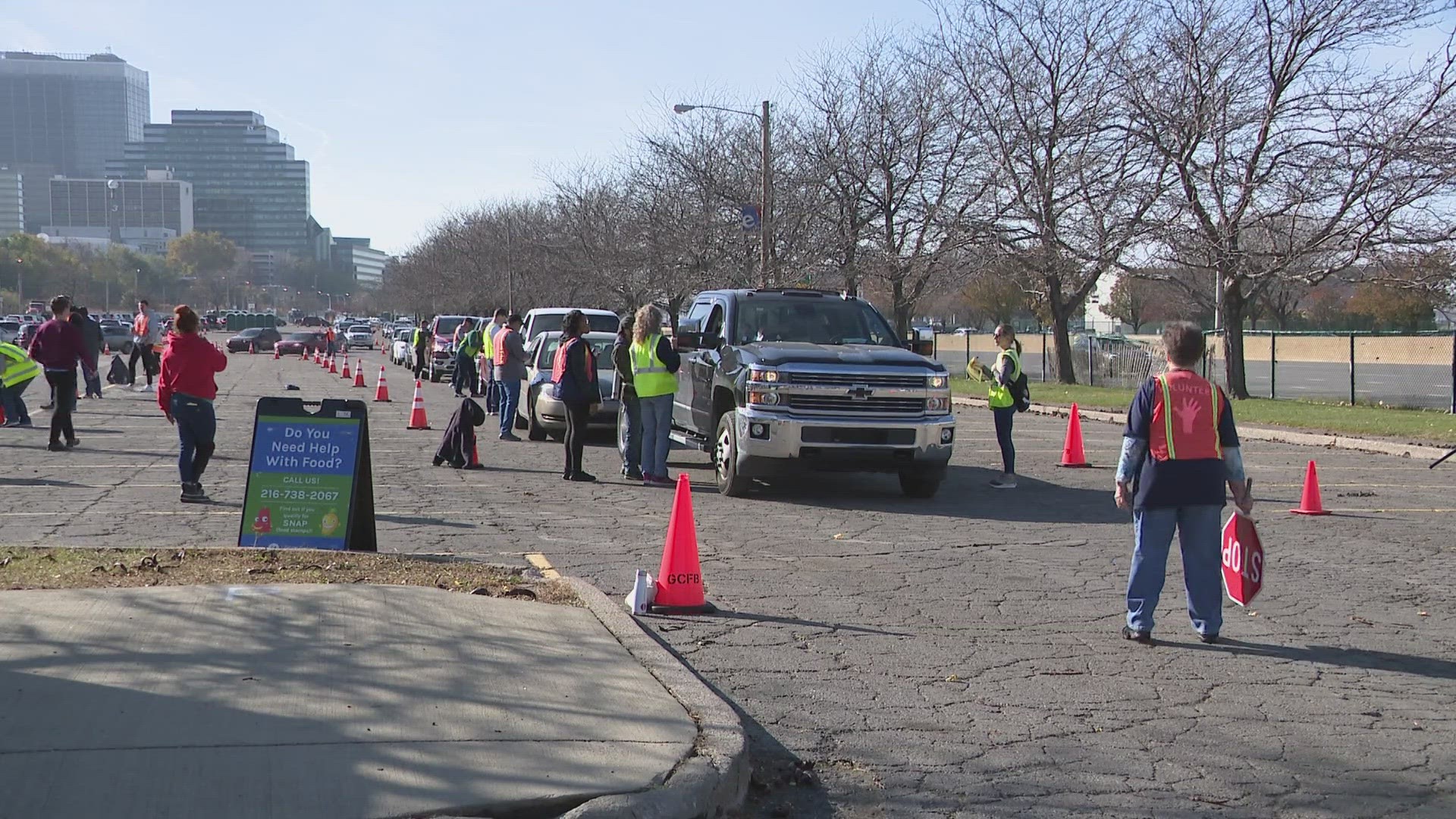 The last day for the Muni Lot drive thru food distribution will be December 21st.