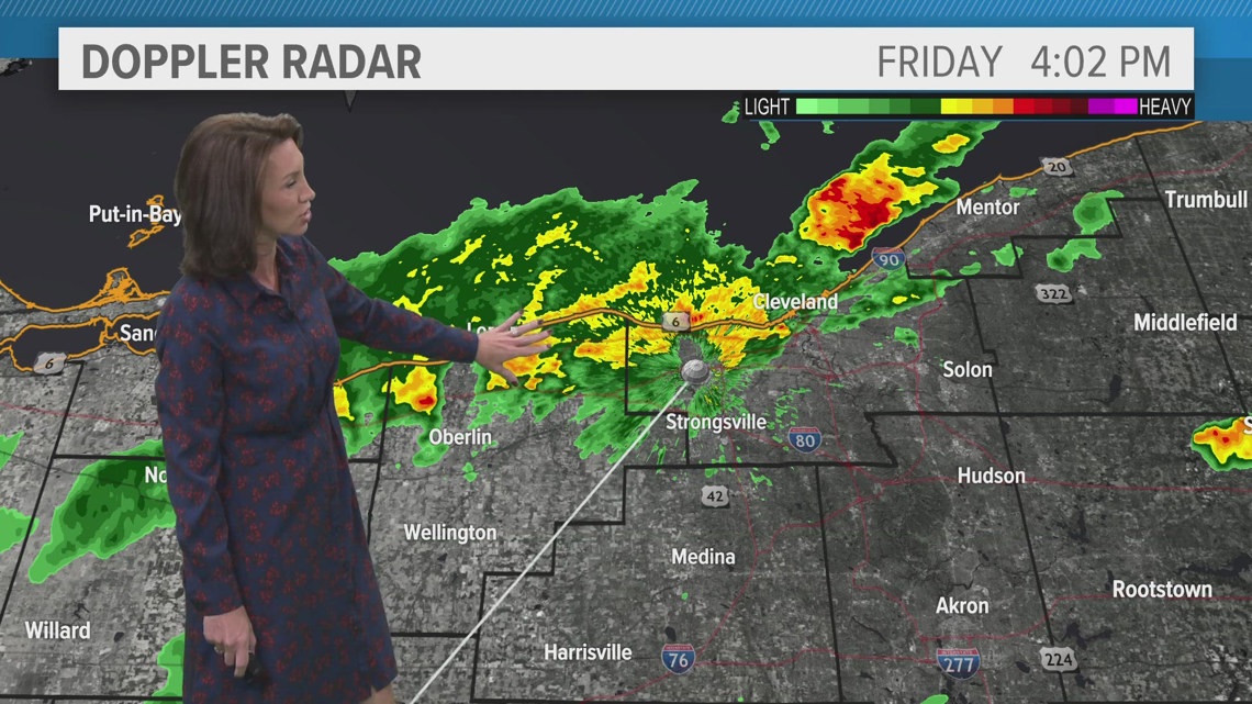 Cleveland weather: Sun and scattered lake effect rain on Saturday with ...