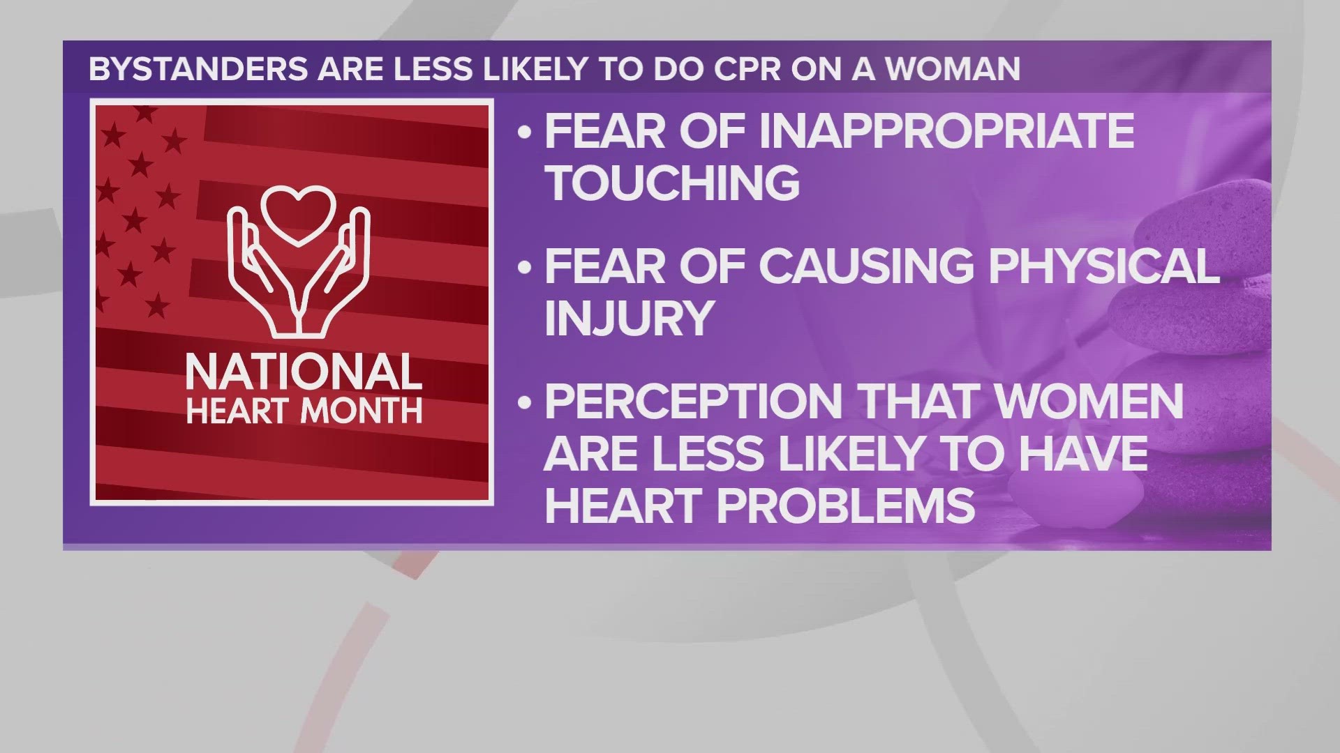 Executive Director of the American Heart Association Cleveland Shelley Webber joins 3News' Christi Paul to discuss the society's perception of heart issues w/ women.