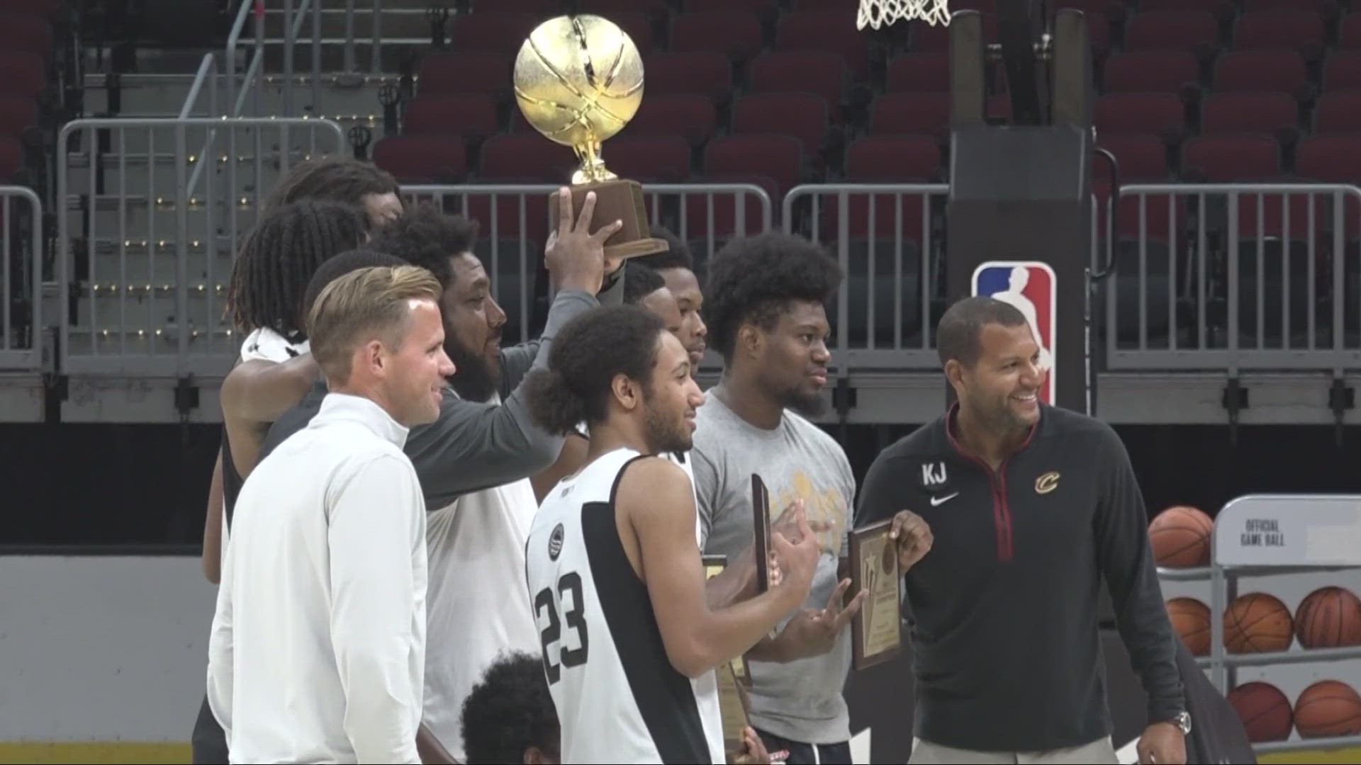 The City of Cleveland and the Cavaliers' program, 'Hoops After Dark,' has brought hundreds of young men together in an efforts to prevent violence in the city.