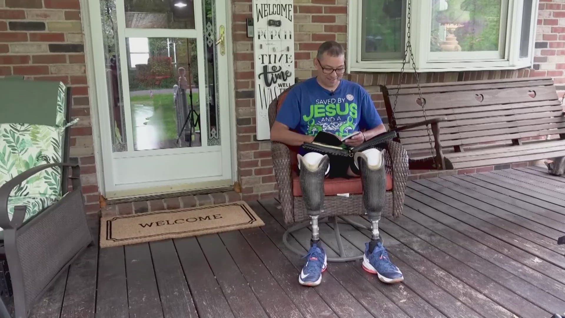 Kevin Rogers, despite many health challenges and losing both legs, transforms adversity into inspiration. 3News' Lindsay Buckingham reports.