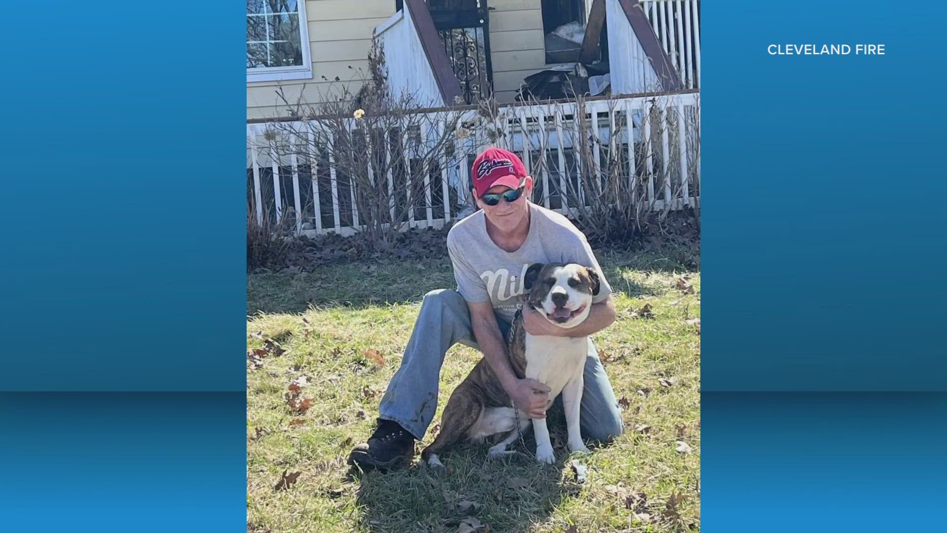 Man rescues woman, dog saves another dog from Cleveland house fire ...