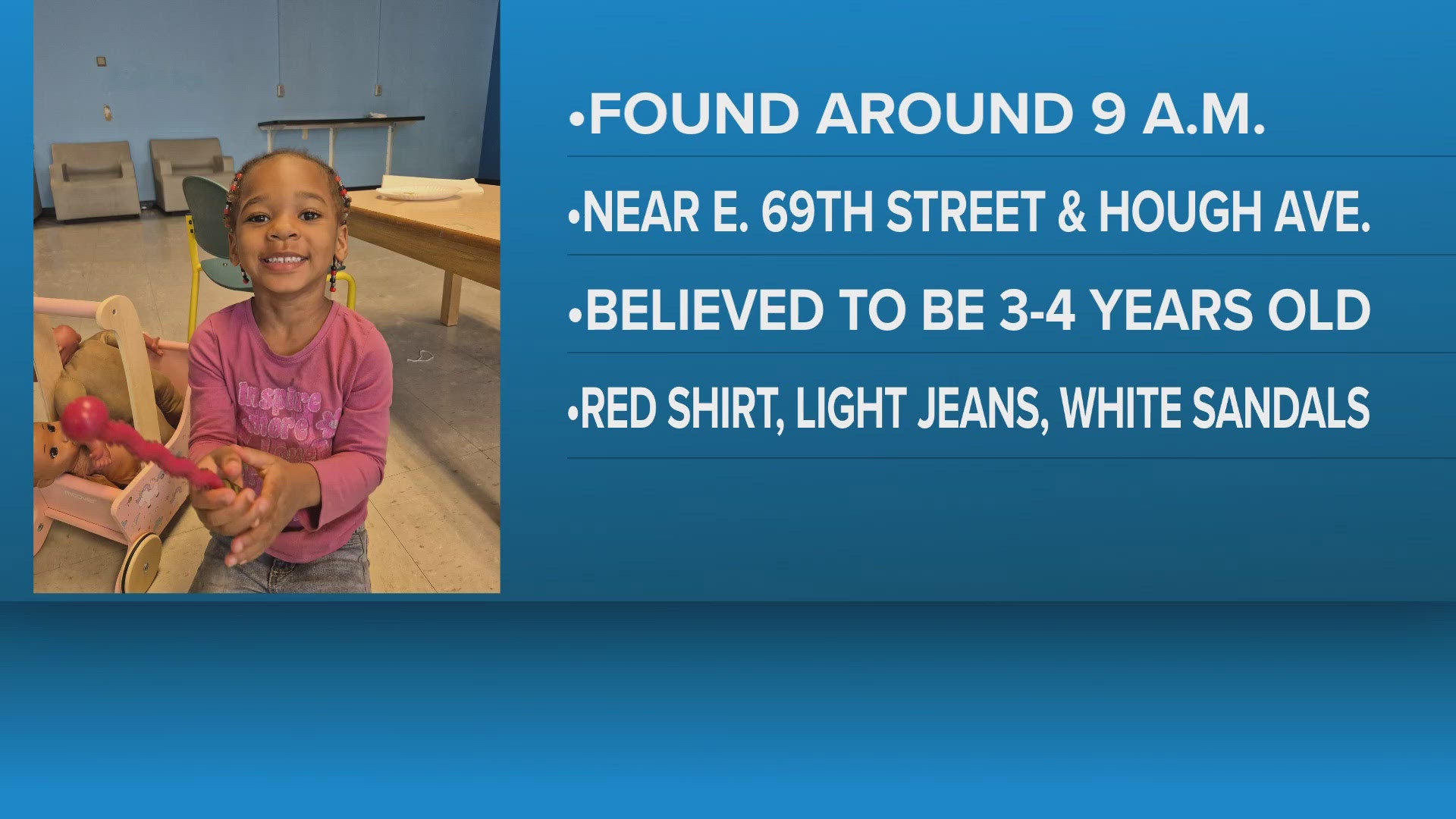 Authorities search for family of child found alone in Cleveland's Hough ...
