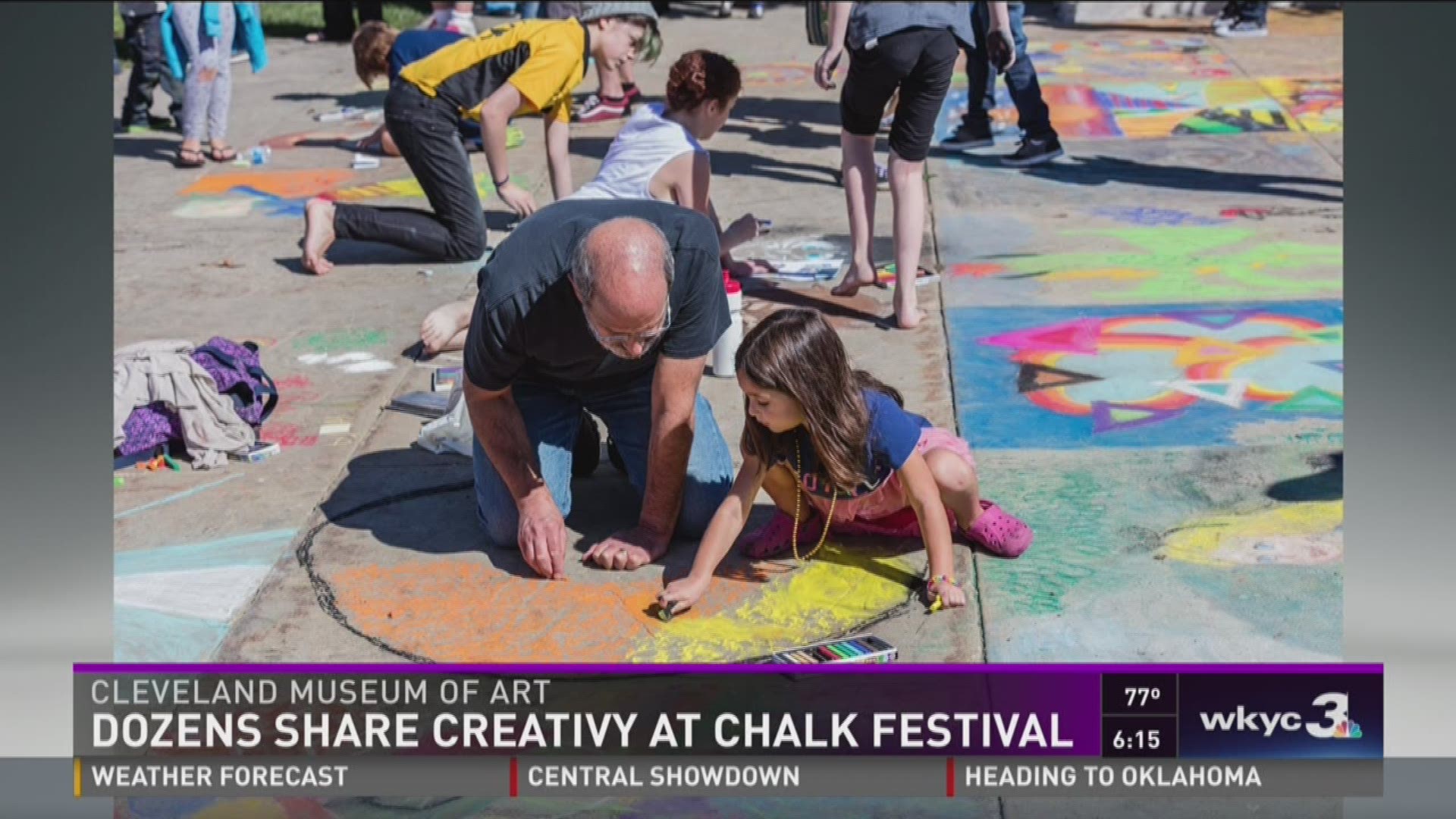 Cleveland Museum of Art annual Chalk Festival