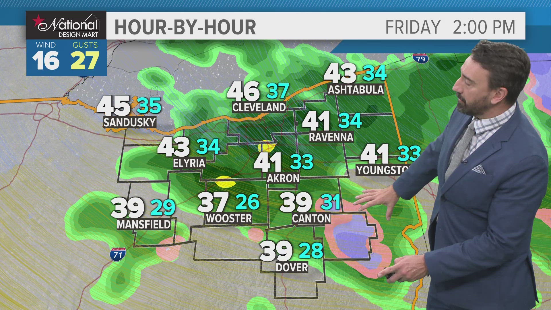 We have lots of rain for today. 3News' Matt Wintz has the hour-by-hour details in his morning weather forecast for Friday, November 22, 2024.