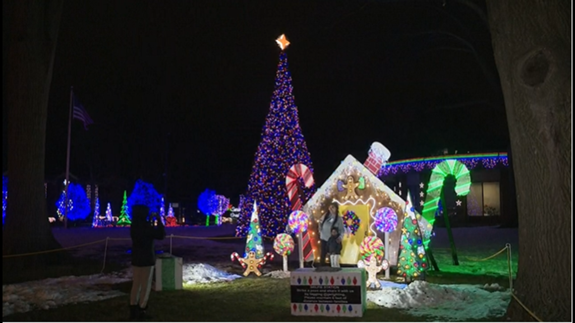 NELA Park holiday lights How you can see them this year