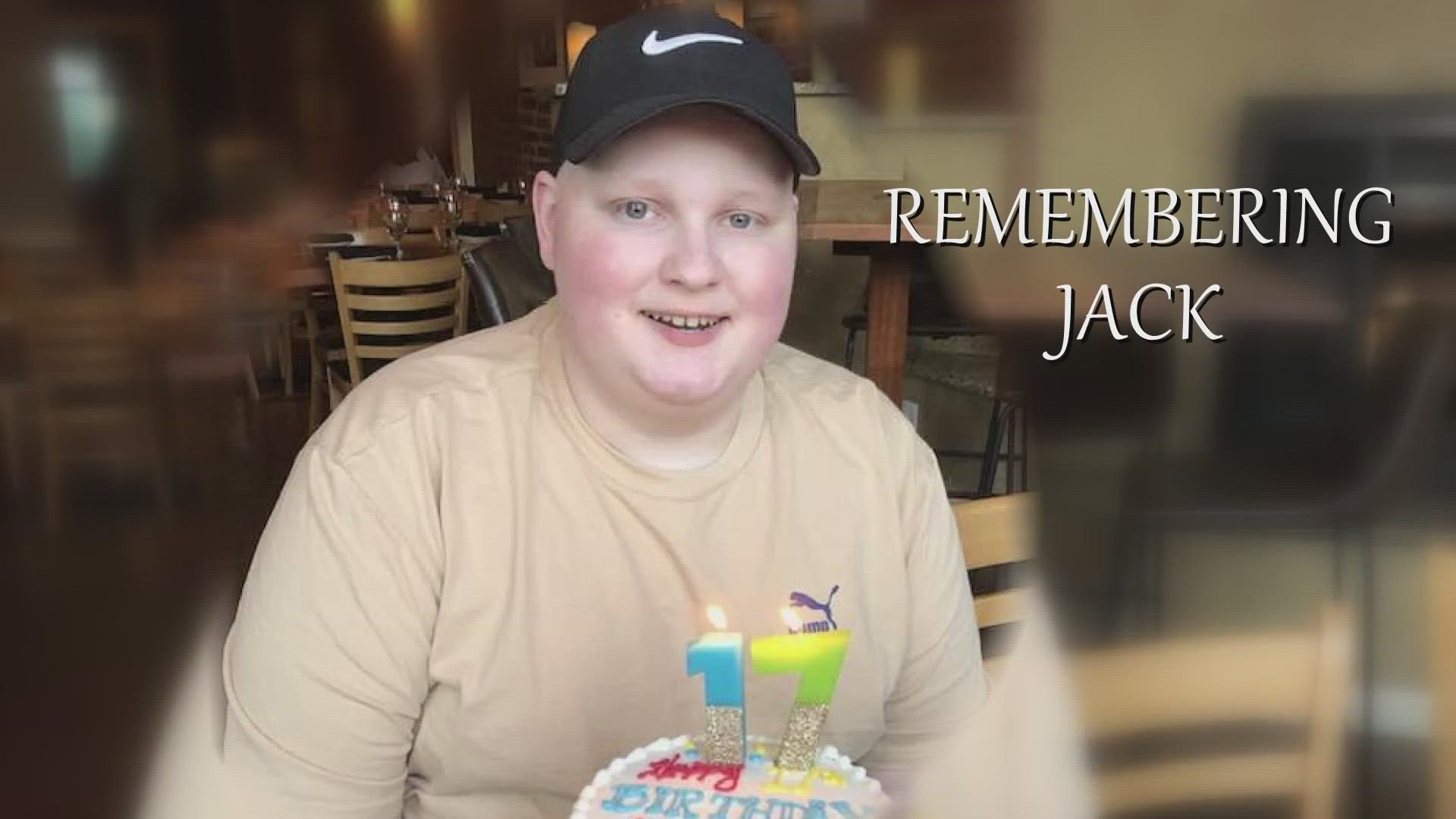 Following an 18-month battle with Ewing sarcoma, 17-year-old Mentor High School student Jack Sawyer passed away Sunday.