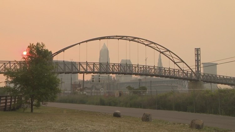 Air Quality Alert extended as smoke from Canadian wildfires impacts Northeast Ohio