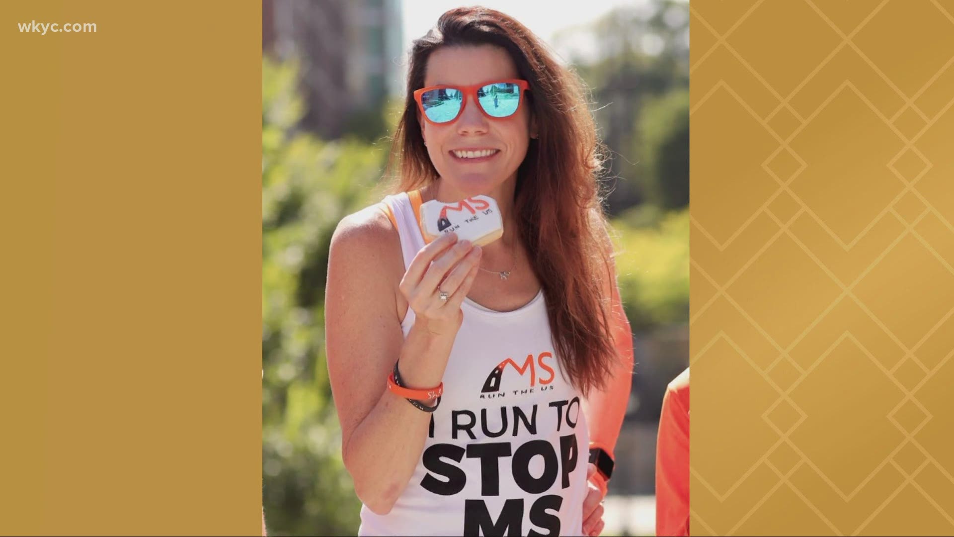 A woman with Multiple Sclerosis will run across Ohio as she inspires her family and friends.