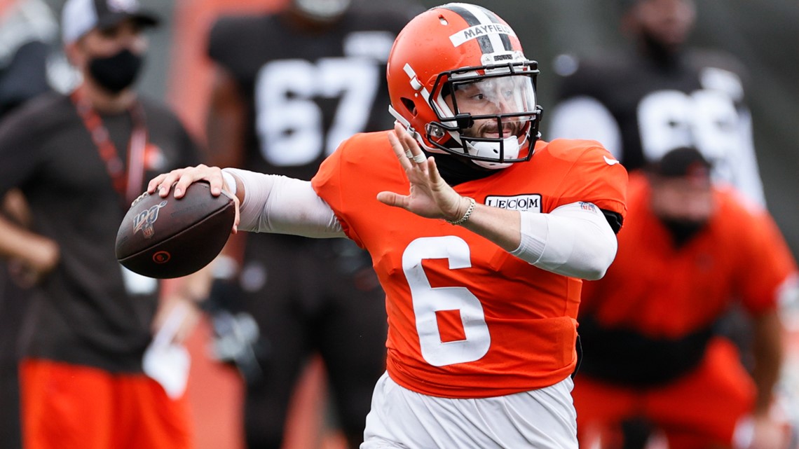 CLEVELAND, OH - OCTOBER 11: Cleveland Browns Safety Sheldrick