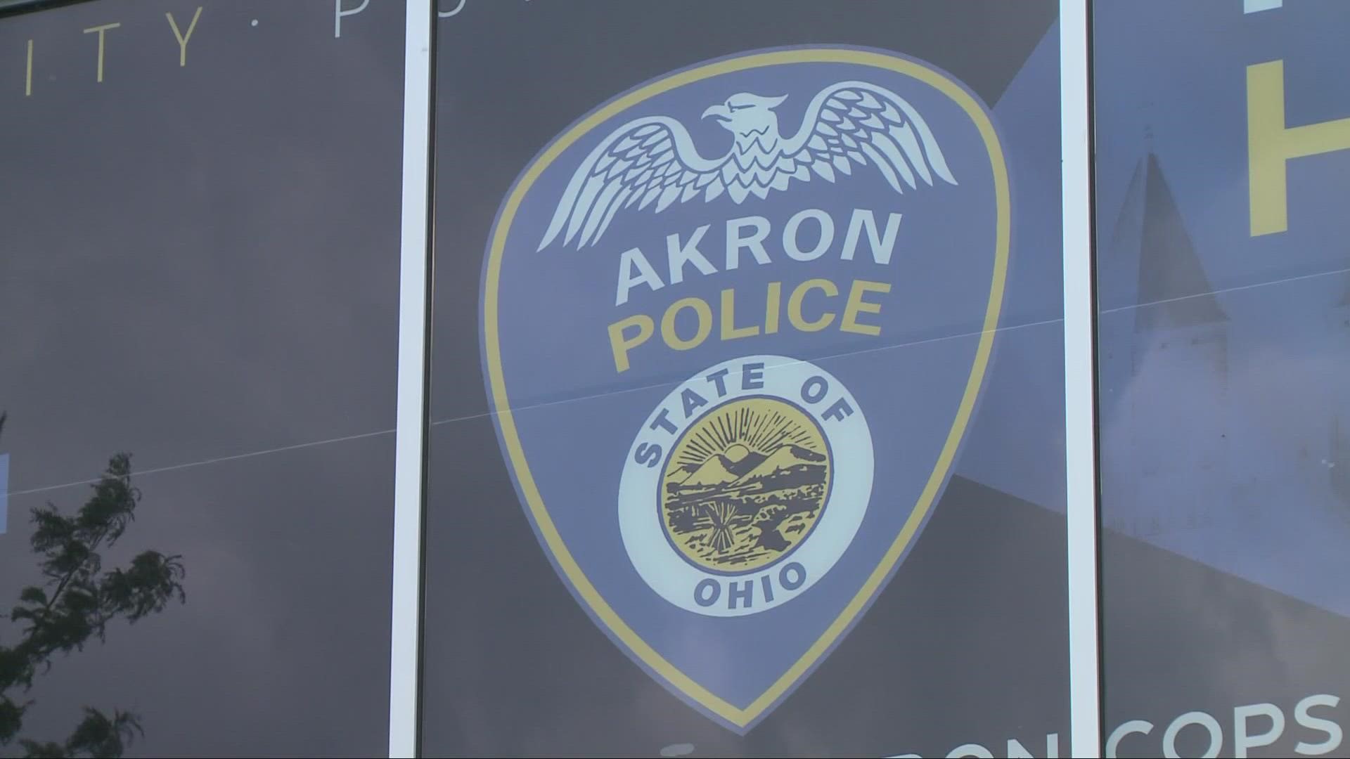 Akron Police Chief Steve Mylett was asked about reports that officers in the city are no longer wearing badges or name tags.