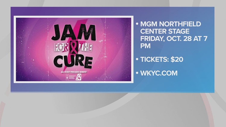Jam for the Cure, featuring 3News' Monica Robins, to benefit American Cancer Society