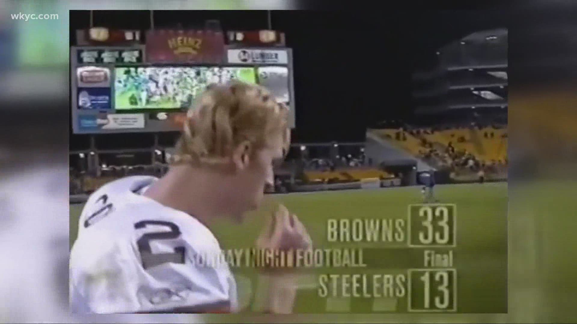 It was 2003 when the Browns last defeated the Steelers at Heinz Field. Mike Polk Jr. runs through some of the things that were happening at that time.