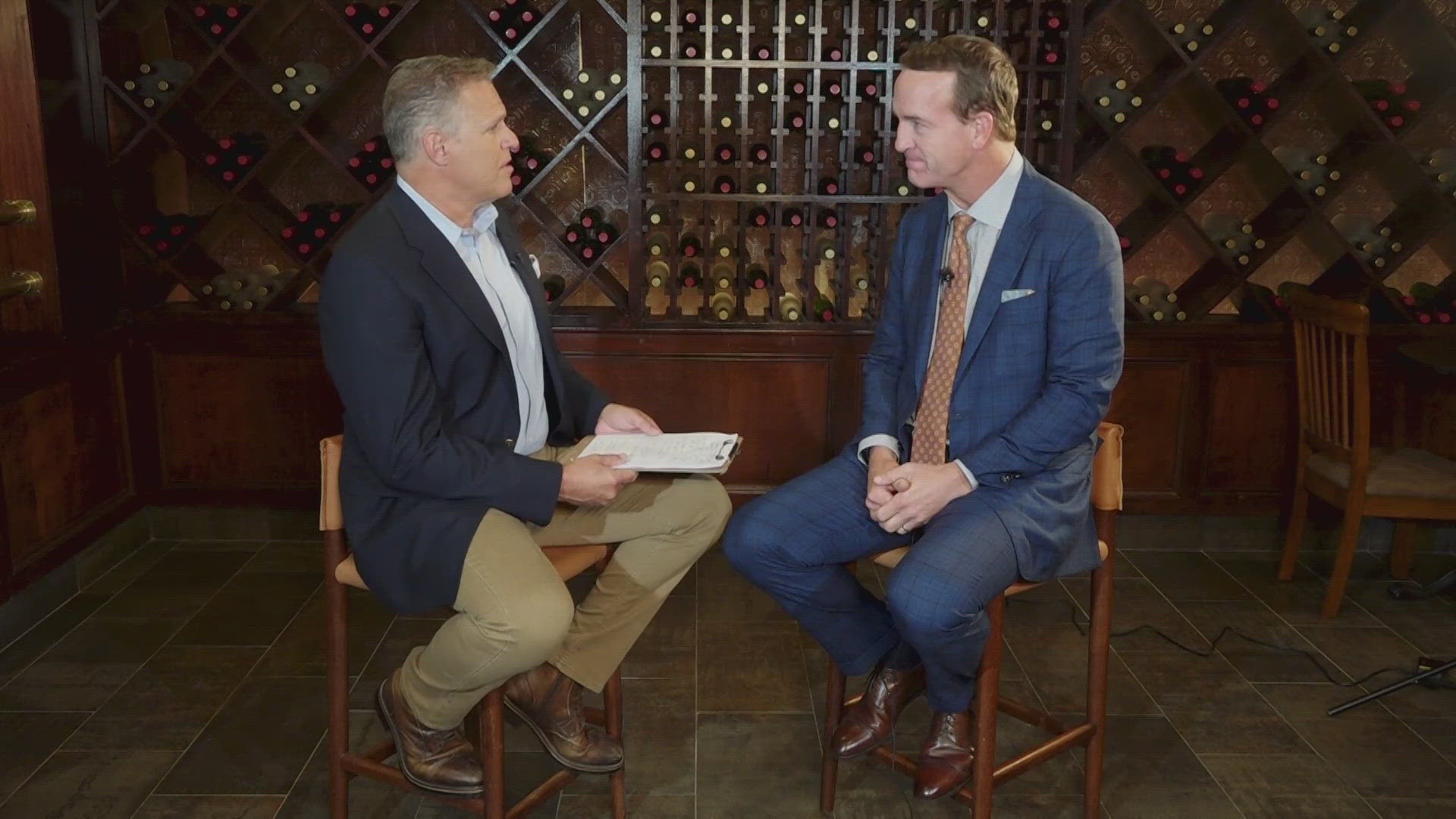 3News' Jay Crawford sat down with former NFL QB Peyton Manning after he was honored as Ambassador of Golf at the 2024 Kaulig Companies Championship.