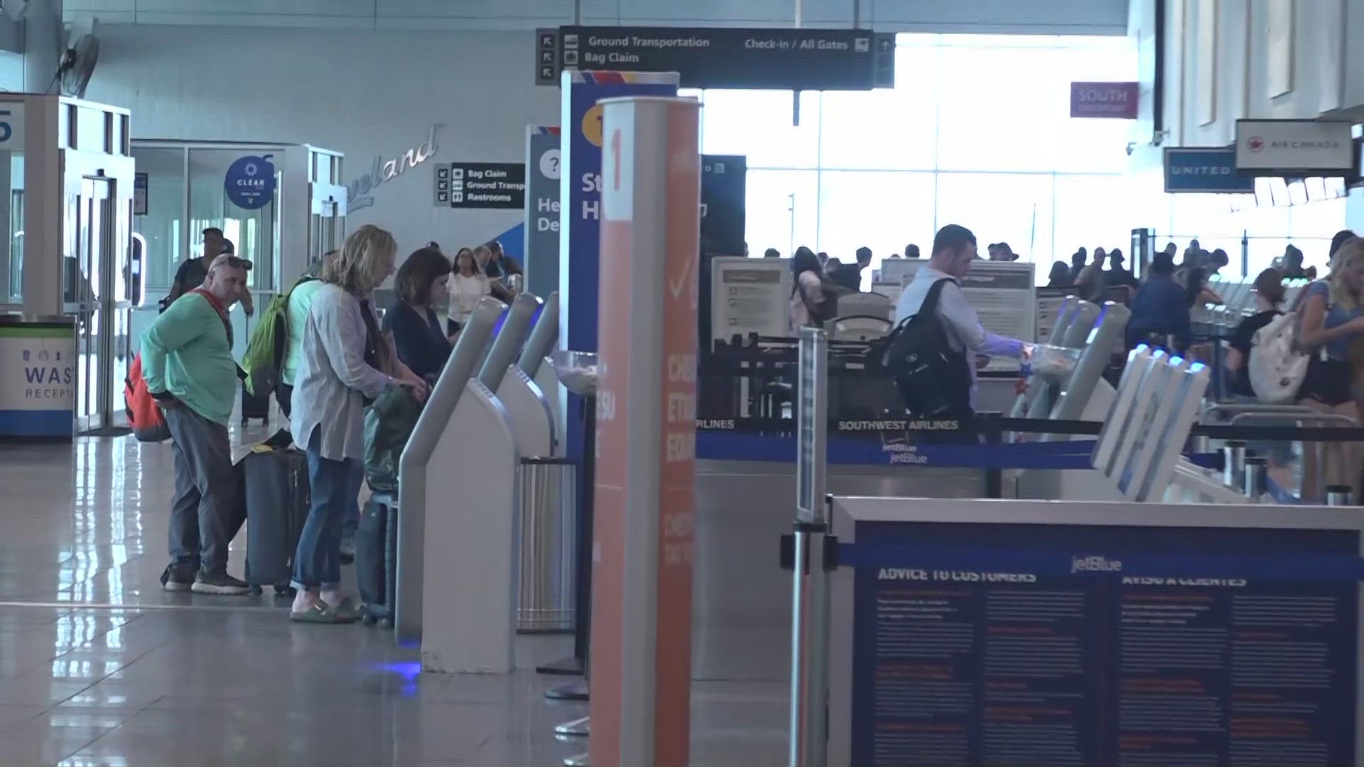 The Transportation Security Administration said Saturday that more than 2.9 million travelers were screened at U.S. airports on Friday, surpassing a previous record.