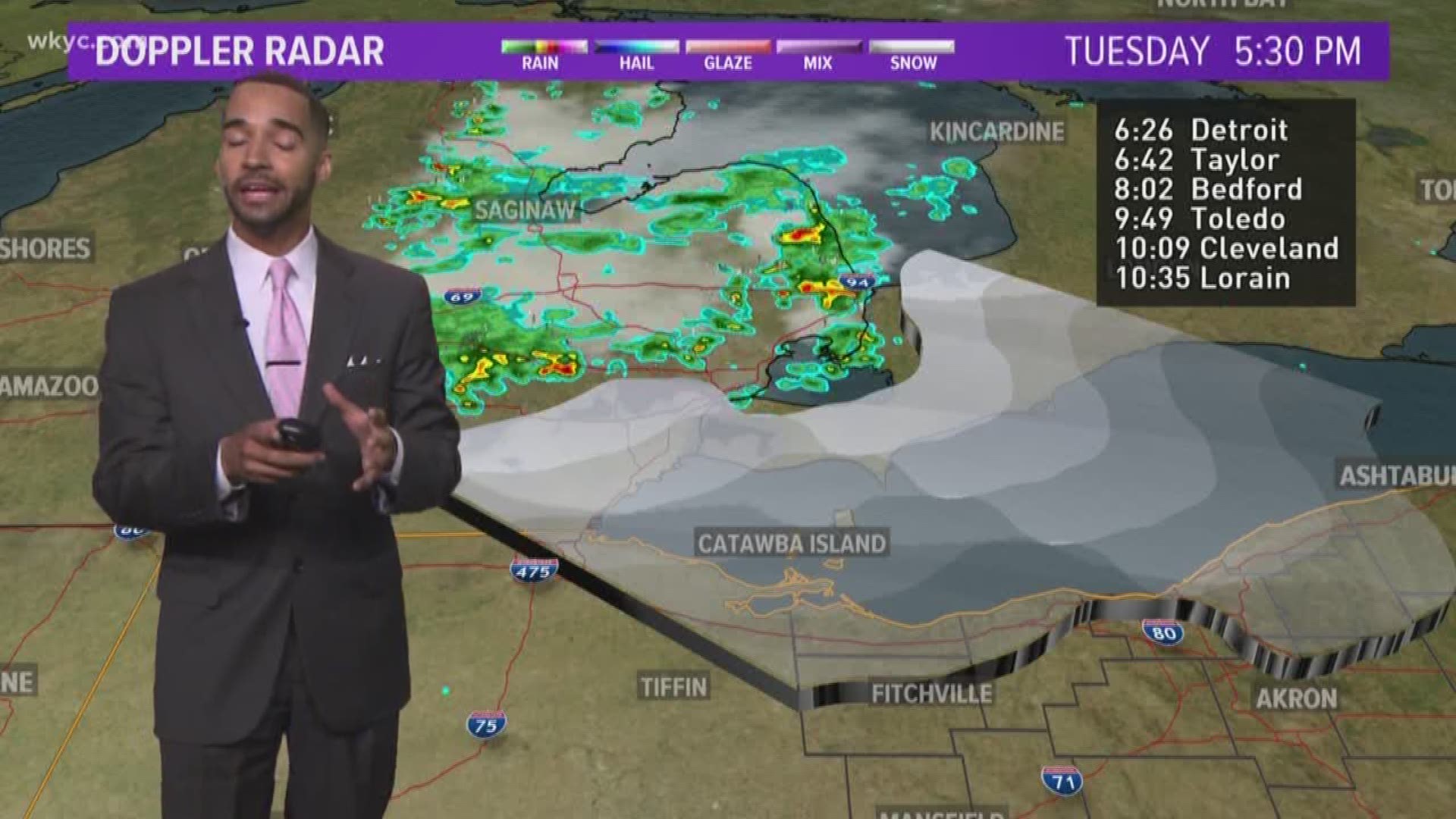 6 P M Weather Forecast July 23 19 Wkyc Com