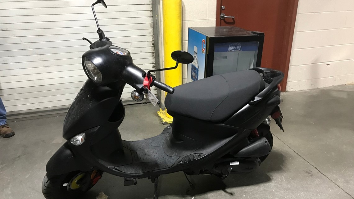 Terry Francona's scooter packed for spring training