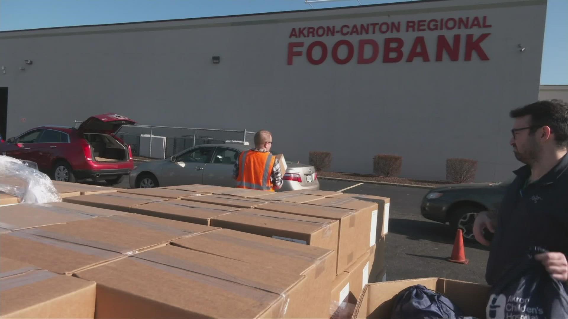 Kierra speaks with Raven Gayheart of the Akron Canton Regional Foodbank about their current drive.