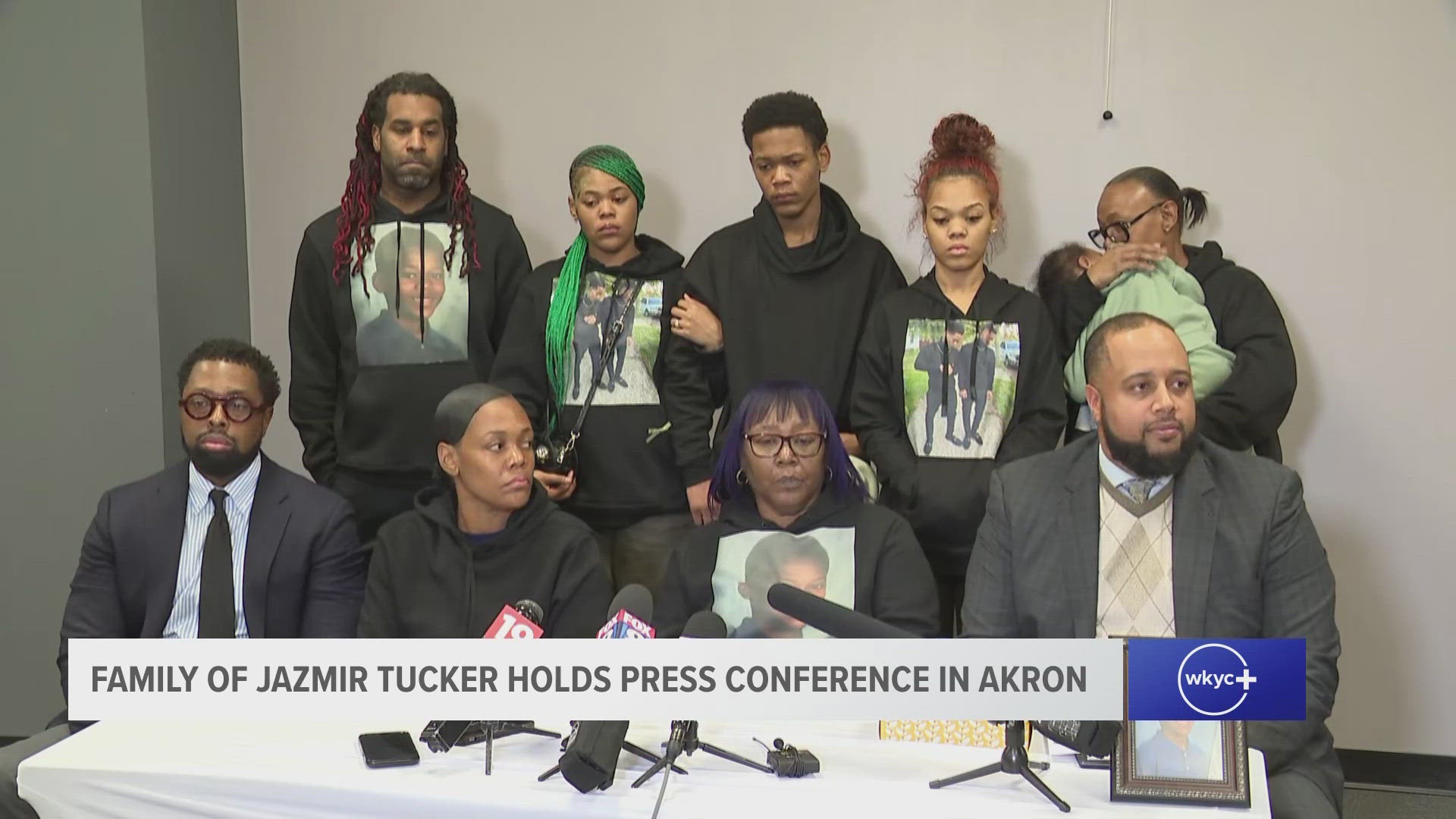 Attorney Robert Gresham of The Cochran Firm Ohio, who is representing the Tucker family, said officers approached the 15-year-old boy with "aggressive intent."