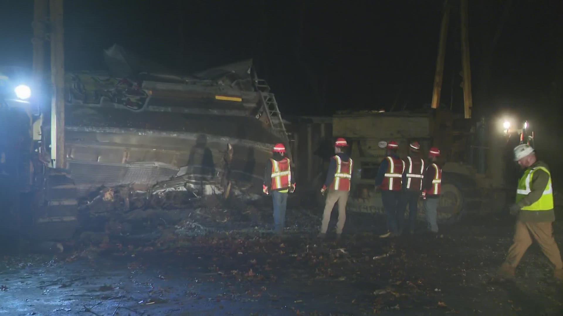 18 train cars involved in Ravenna Township train derailment | wkyc.com