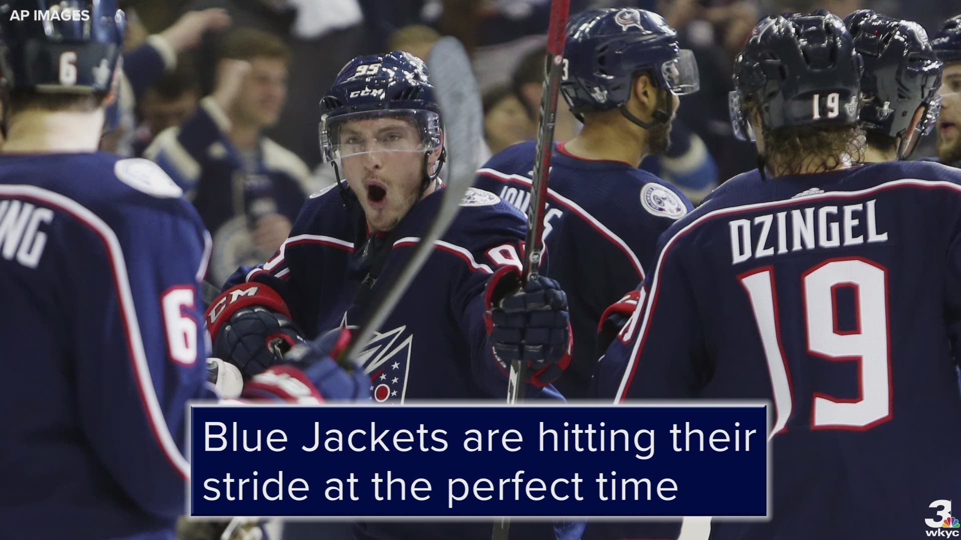 The Columbus Blue Jackets hit their stride at the perfect time...in the Stanley Cup Playoffs.