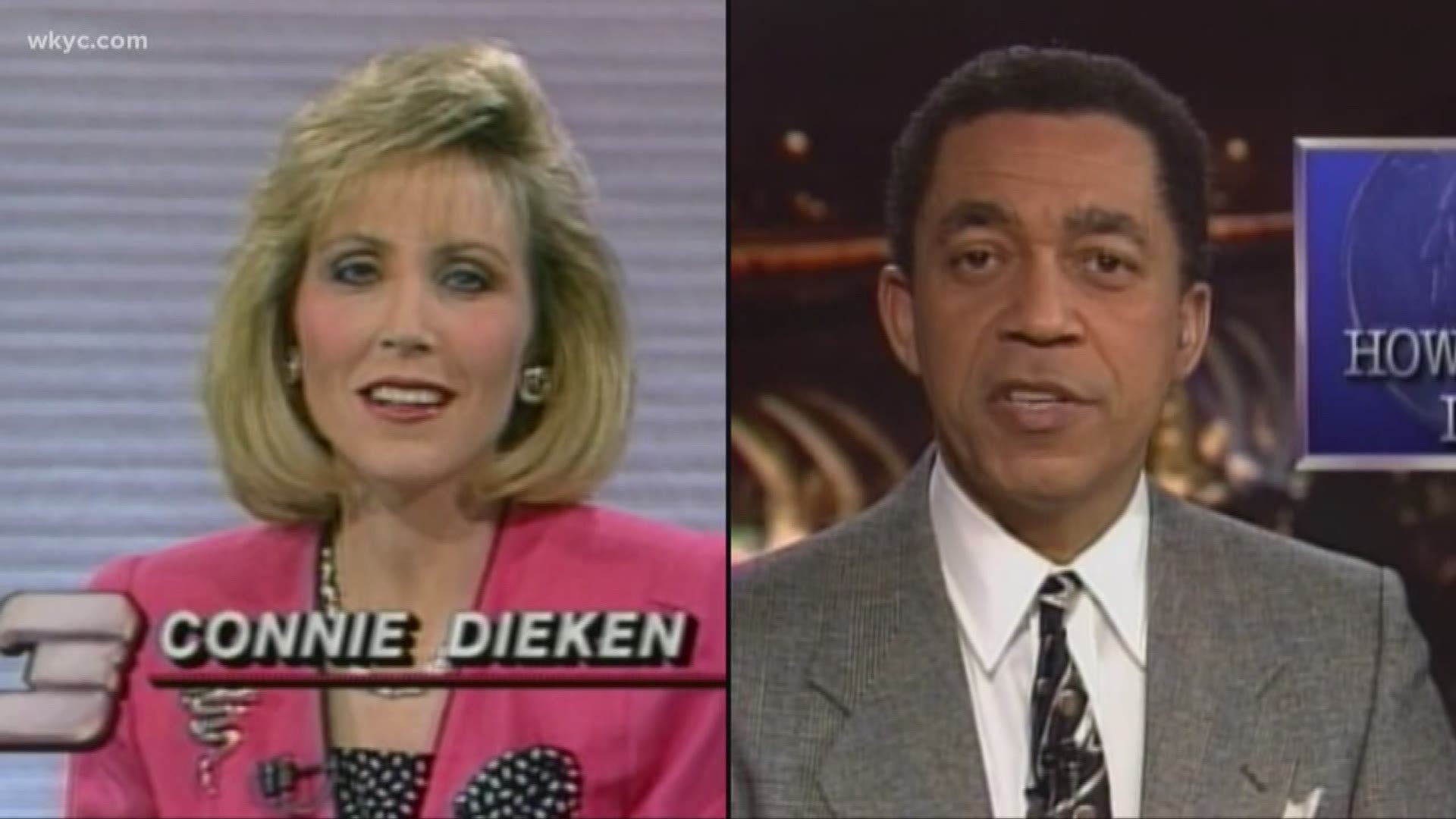 Nov. 1, 2018: To celebrate our 70th anniversary, some familiar faces are returning to WKYC. First up: Connie Dieken and Leon Bibb.