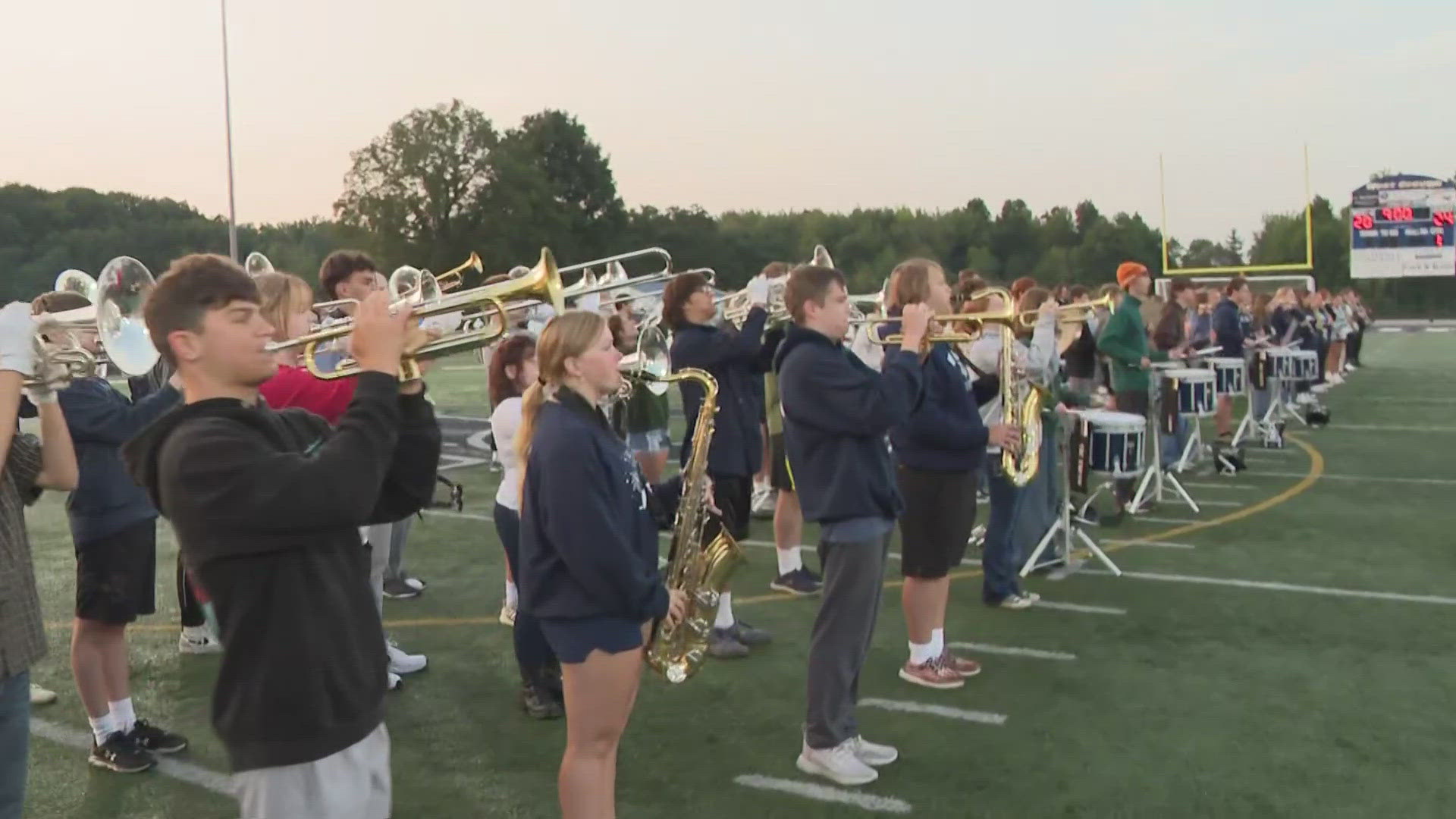 That's a wrap on our first edition of Friday Football Fever on WKYC! Here's one of the performances from the West Geauga High School marching band.