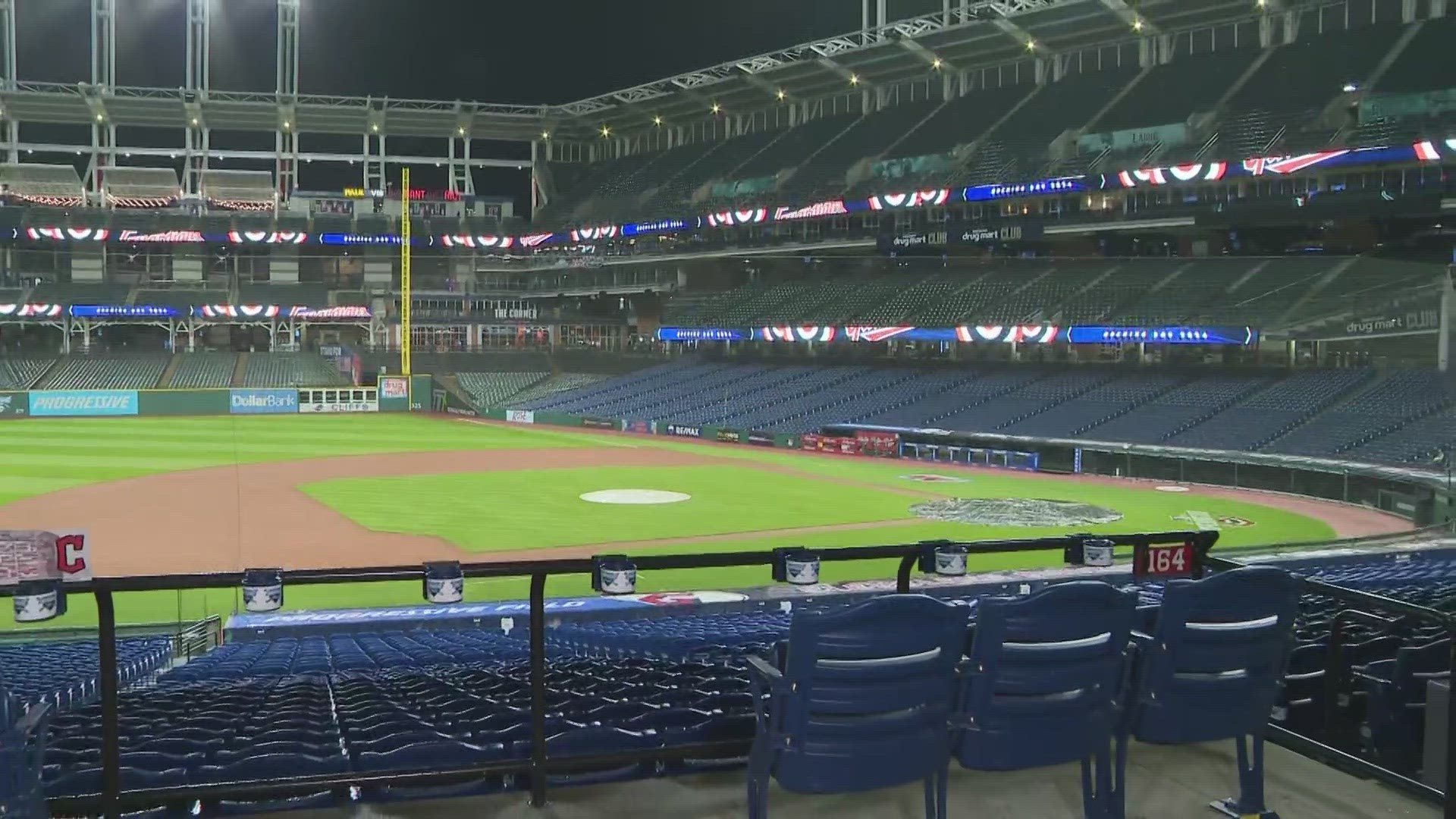 Baseball is back in Cleveland! 3News' Austin Love is giving us a peek inside Progressive Field just hours before the Cleveland Guardians home opener Monday.