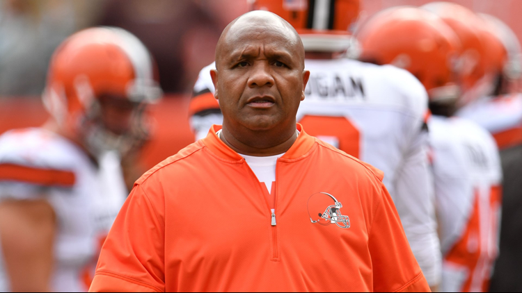 Hue Jackson Finally Going To Jump Into A Lake