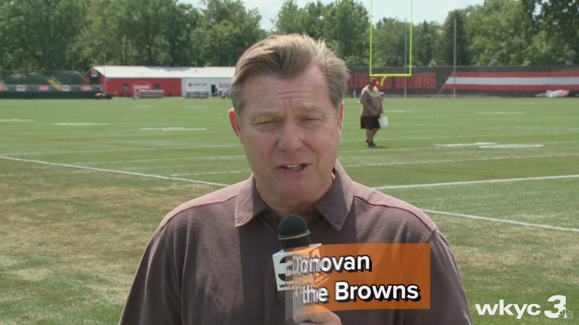 Day 1 of Browns Training Camp is in the books.  Jim Donovan recaps an exciting first day from Berea.