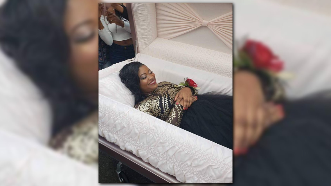 Meet the student who arrived to prom in casket