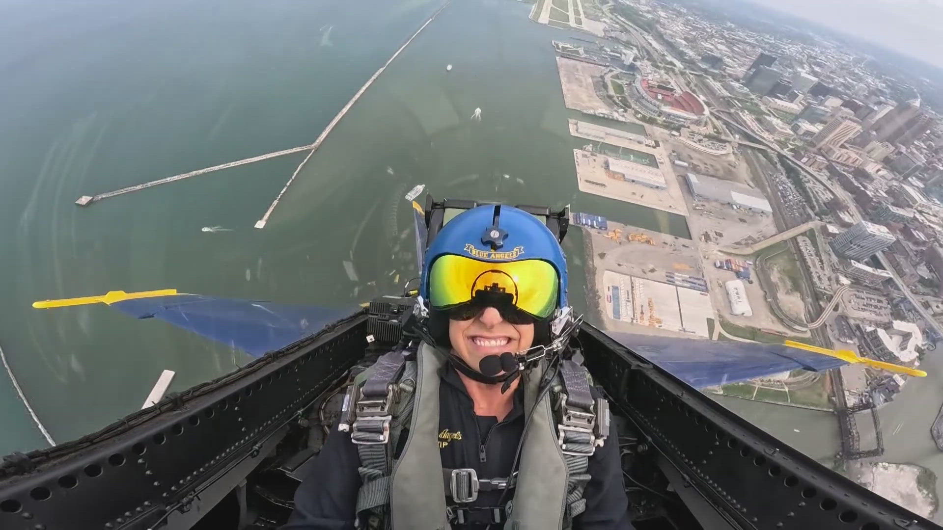 The Cleveland National Air Show has come and gone, but Sara Ziemnik, a Rocky River High School teacher, has memories of that weekend that will last a lifetime.