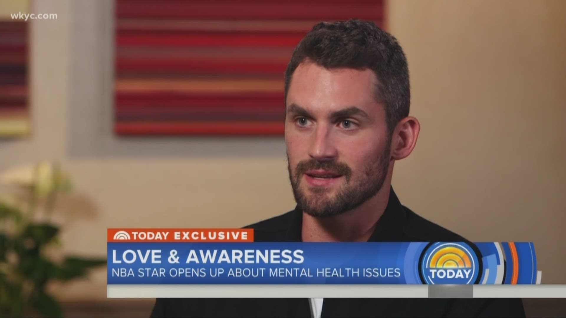 Cleveland Cavaliers' Kevin Love discusses mental health with Carson Daly on 'Today'