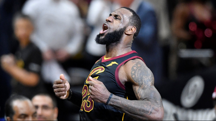 LeBron on his game-winning 3-pointer: I saw 3 rims, aimed at the