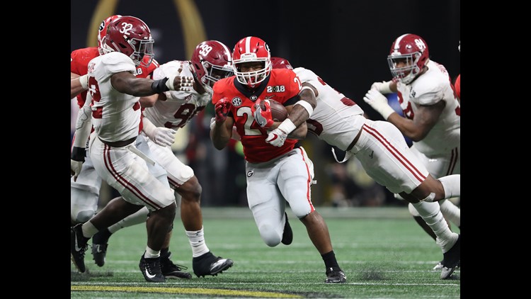 The Cleveland Browns select Nick Chubb 35th overall in the 2018 NFL Draft, NFL Draft