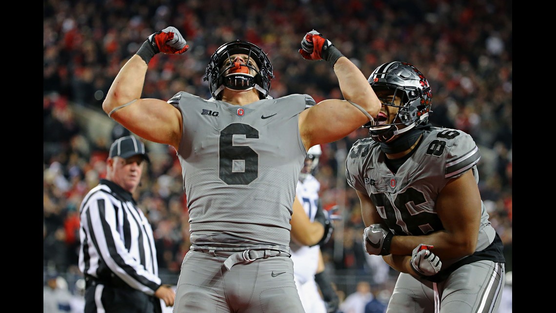 Former Ohio State DE Sam Hubbard selected by Cincinnati Bengals in third  round of 2018 NFL Draft