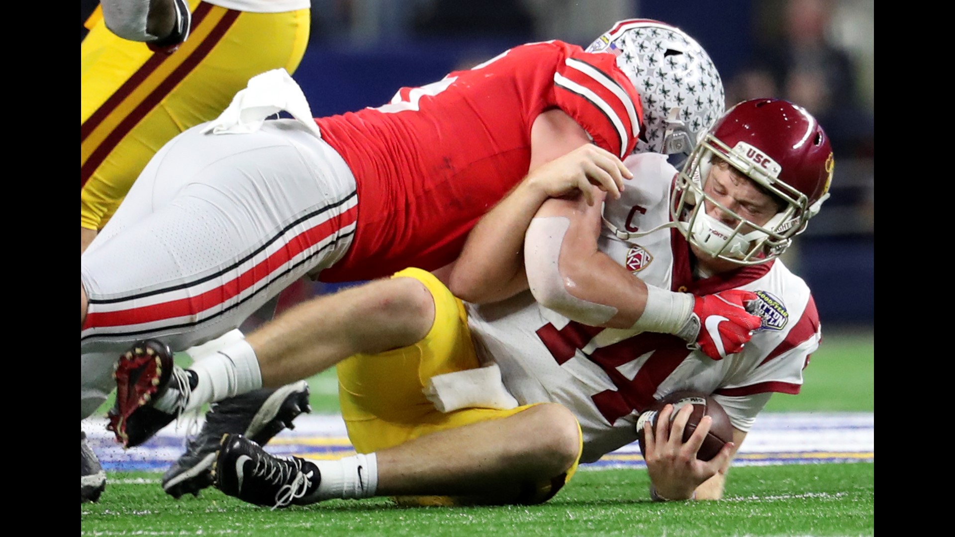 Former Ohio State DE Sam Hubbard selected by Cincinnati Bengals in ...