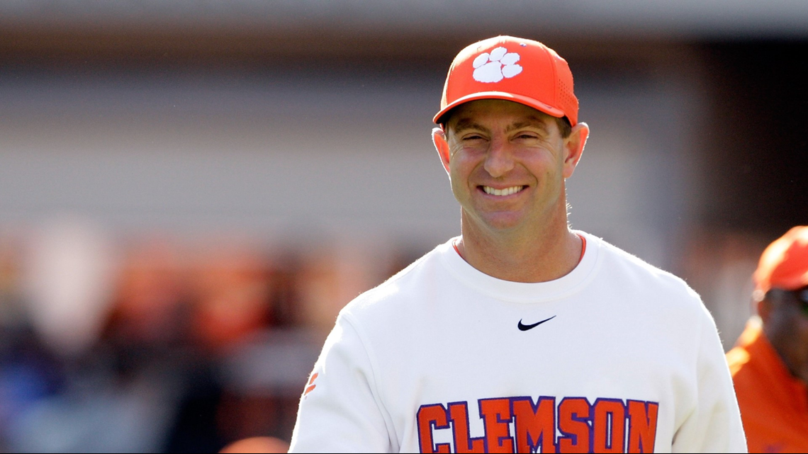 Clemson Head Coach Dabo Swinney Attends Cleveland Cavaliers' Game 4 ...