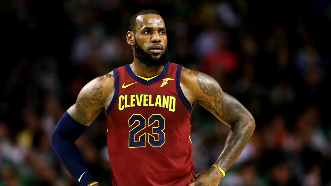  LeBron  James  on Cleveland  Cavaliers loss Game 1 has 