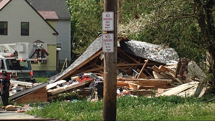 1 injured in house explosion on Cleveland's east side | wkyc.com