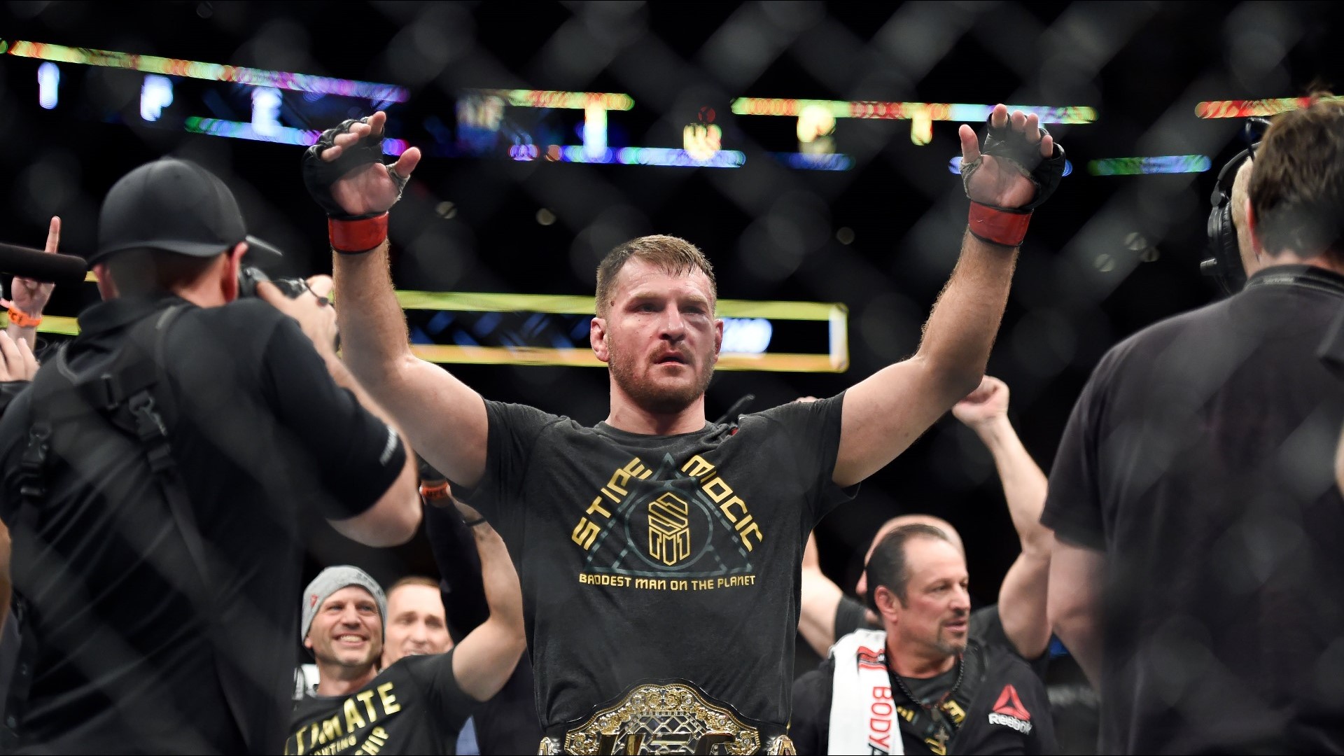 UFC Champion Stipe Miocic Embraces Brotherhood At The Fire House | Wkyc.com